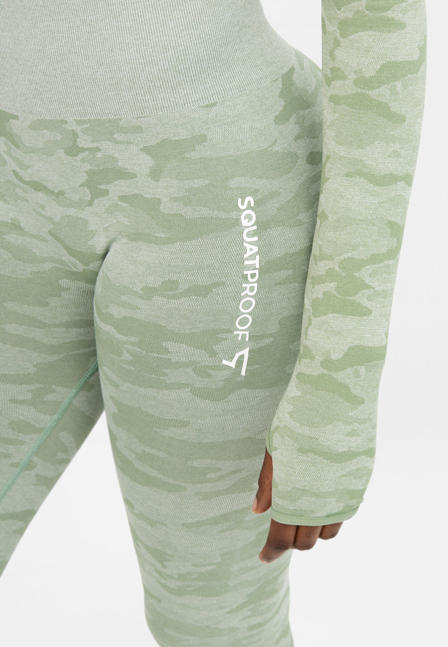 Leggings Camo+ Seamless High Waisted Sport Leggings - Squatproof