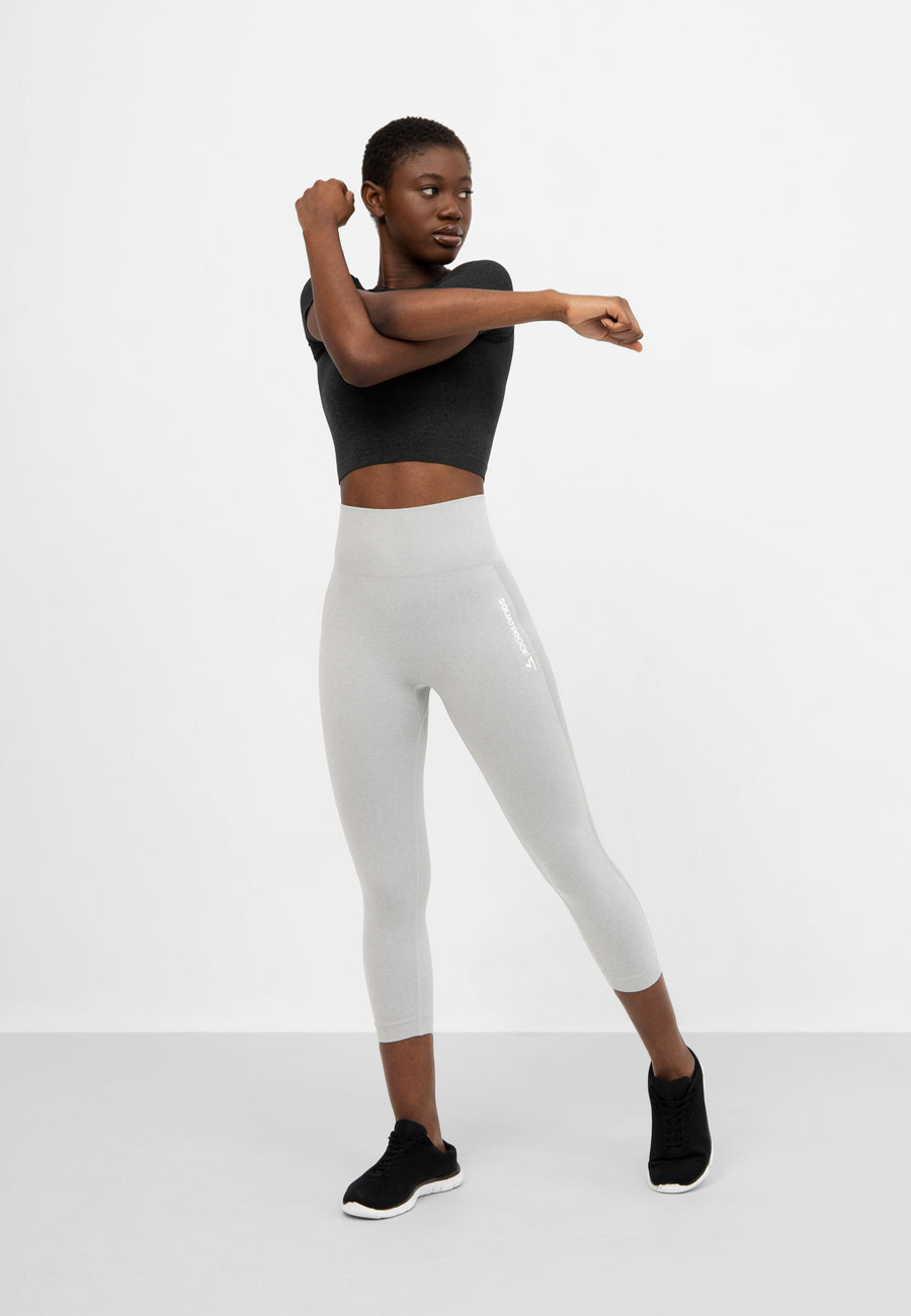 Leggings Fit+ Seamless Cropped Sport Leggings - Squatproof