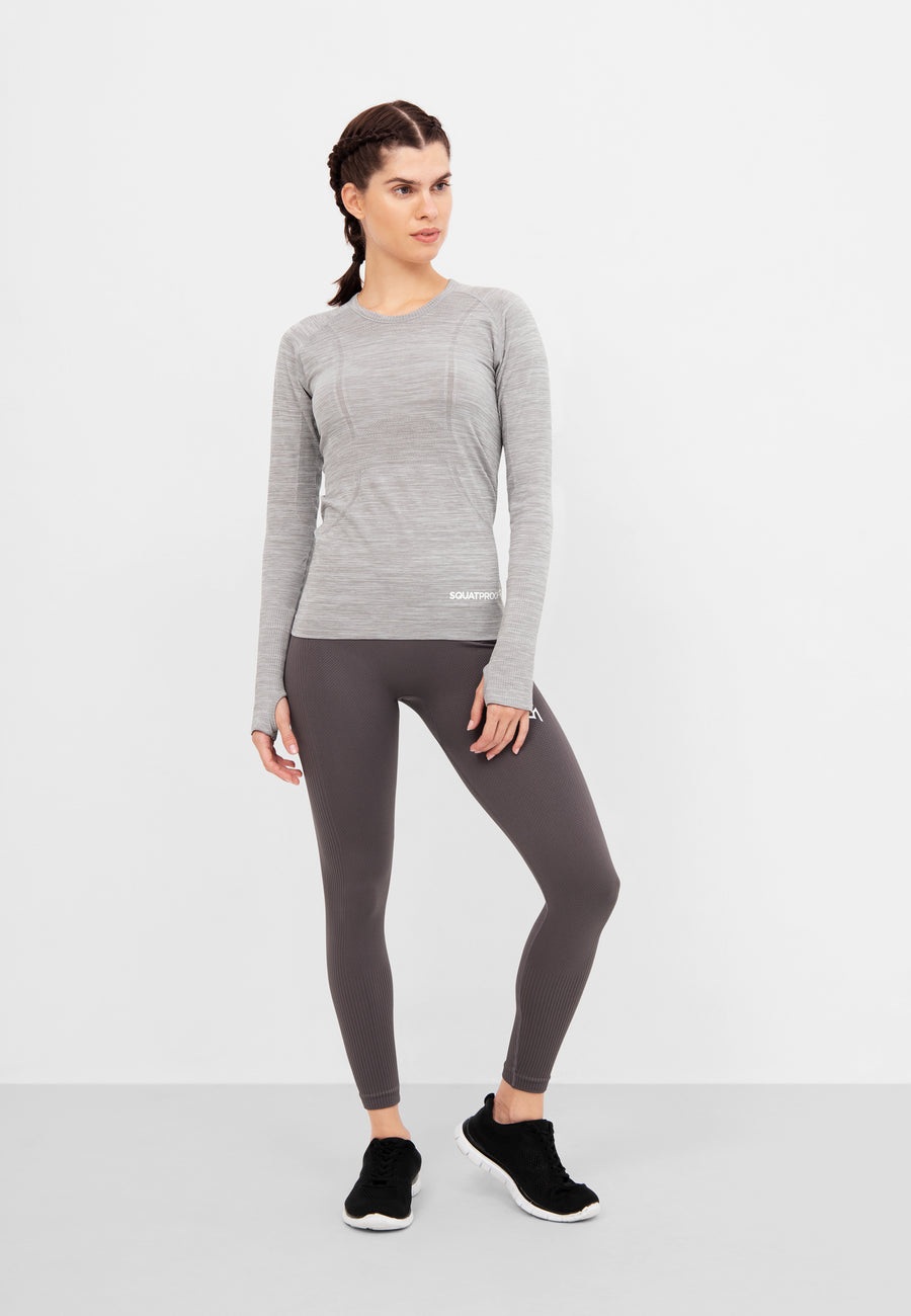 Long Sleeve Force+ Long Sleeve Sport Top - Squatproof