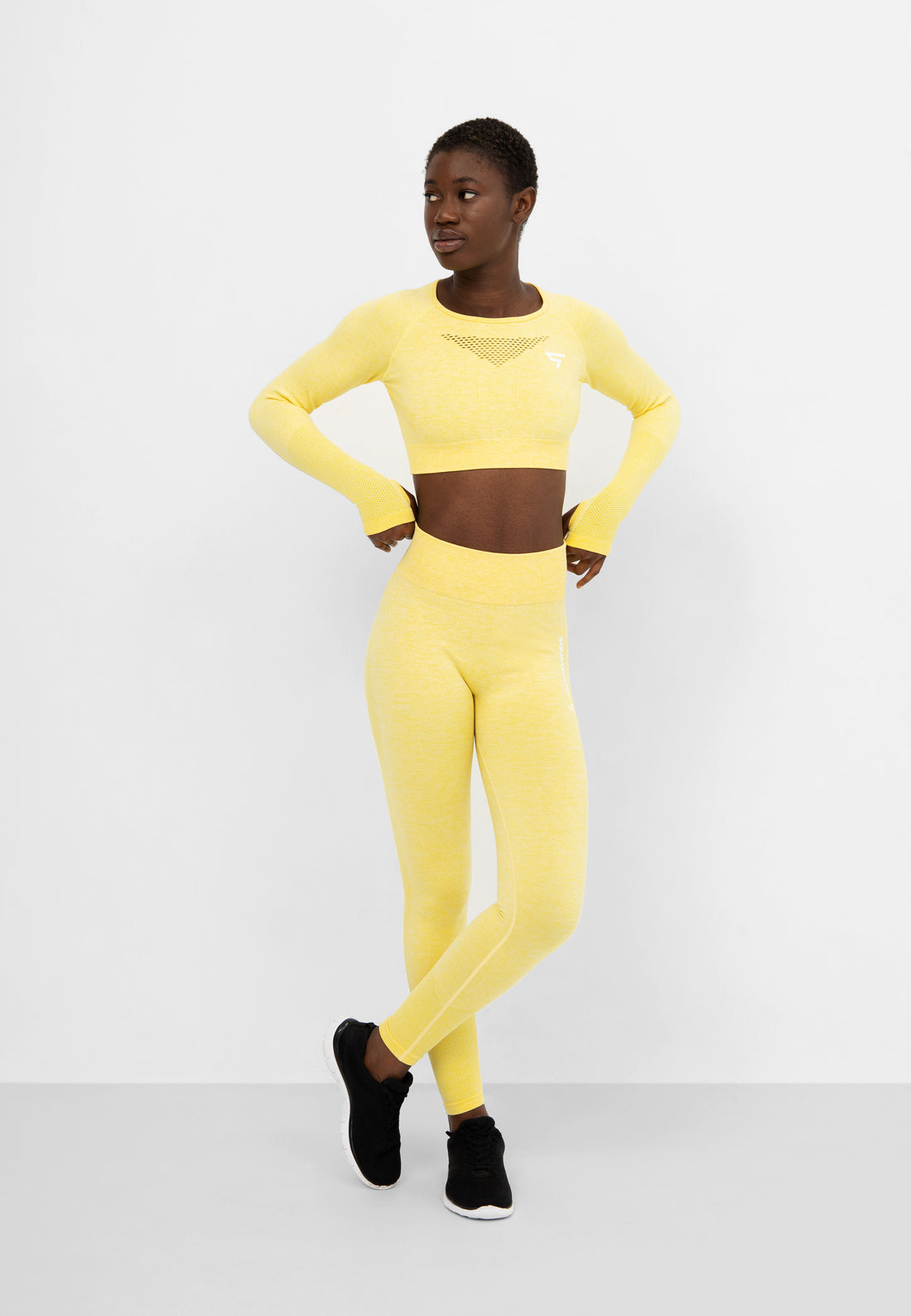 Long Sleeve Effort+ Seamless Cropped Long Sleeve Sport Top