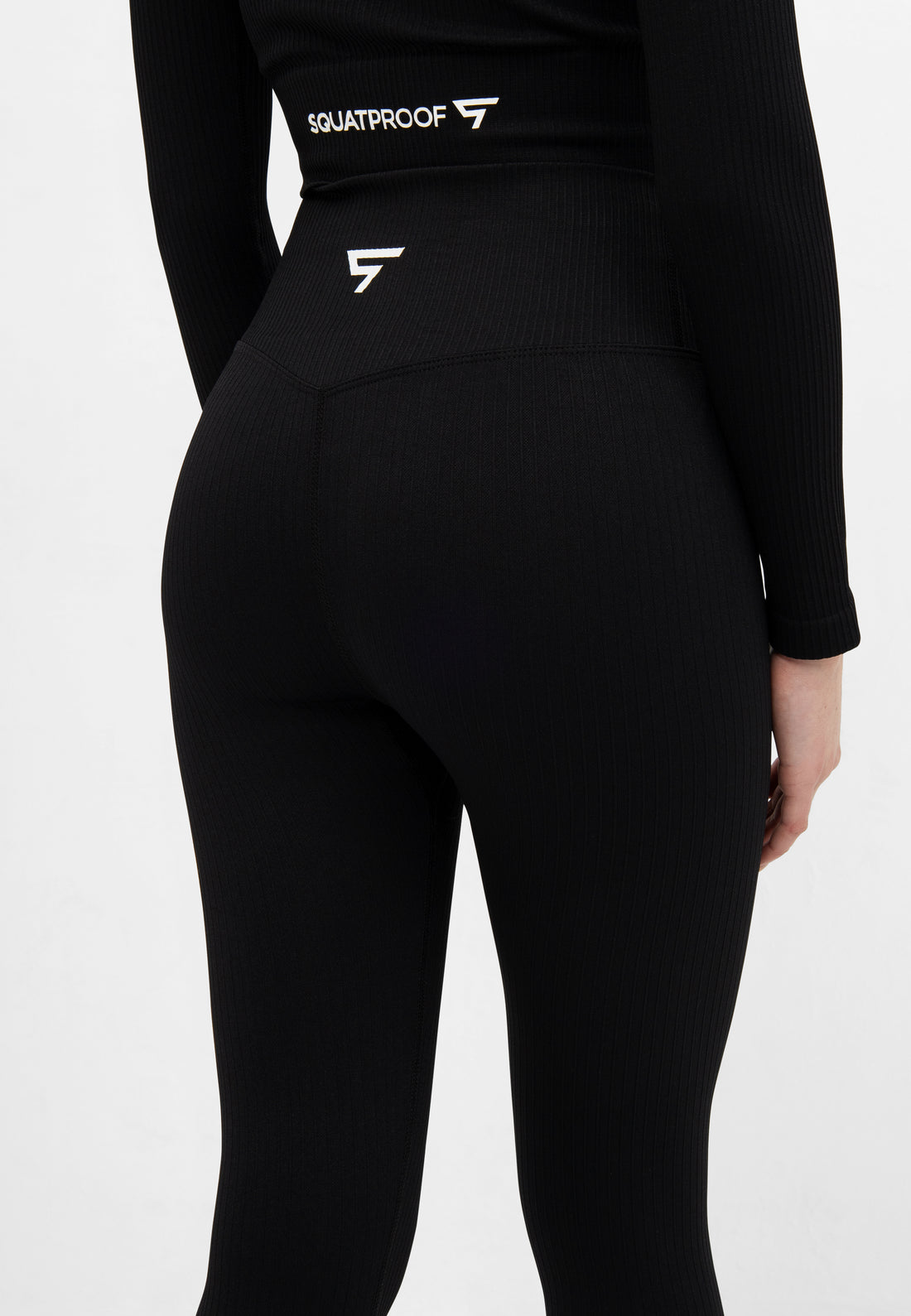 Leggings Joy+ Ribbed Seamless Sport Leggings - Squatproof