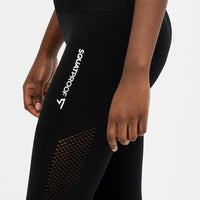 Leggings Mesh+ Seamless High Waisted Sport Leggings - Squatproof