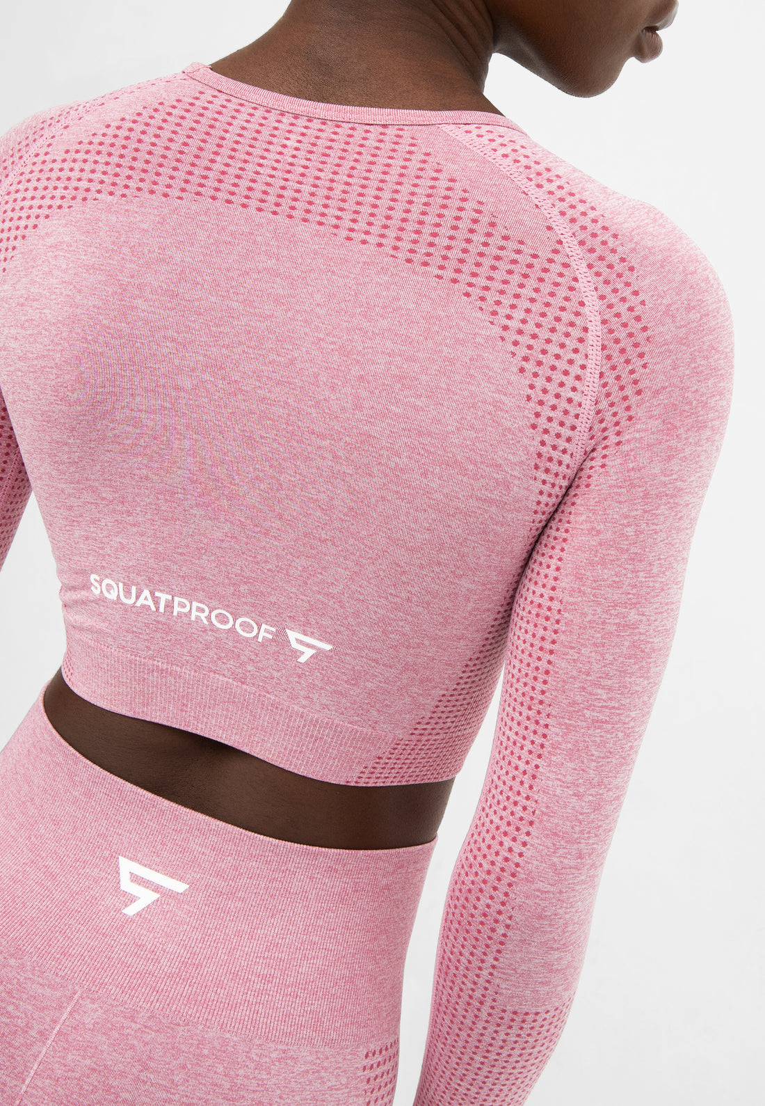 Long Sleeve Embody+ Seamless Cropped Long Sleeve Sport Top - Squatproof