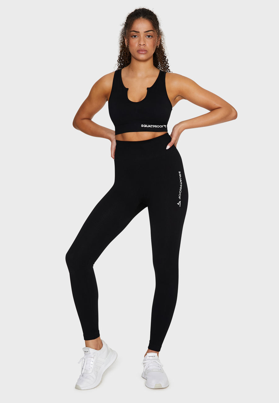 Leggings Ardour+ Gerippte nahtlose Sportleggings