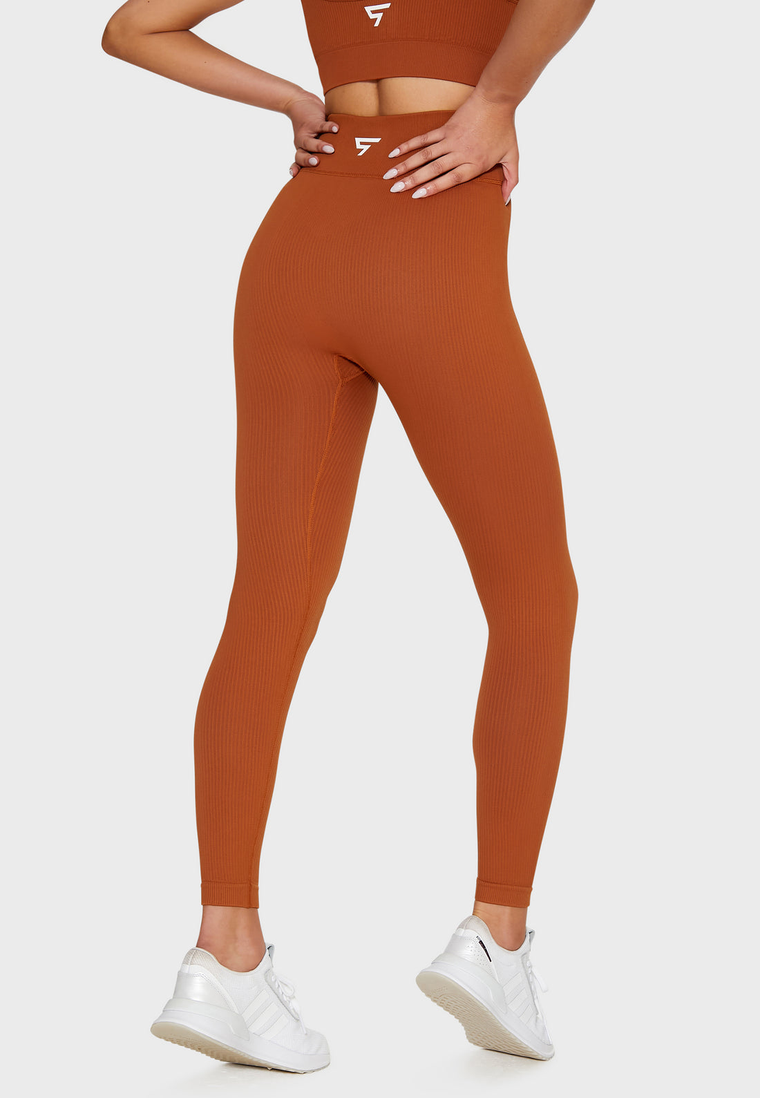 Leggings Ardour+ Gerippte nahtlose Sportleggings