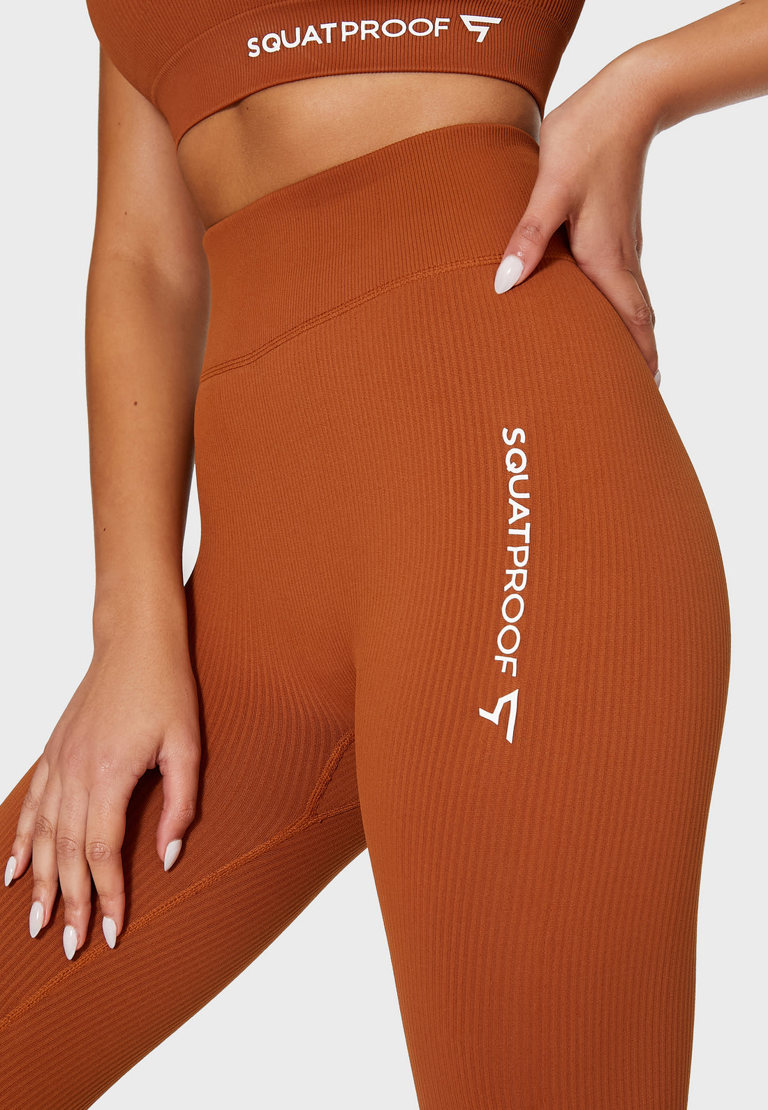 Leggings Ardour+ Gerippte nahtlose Sportleggings