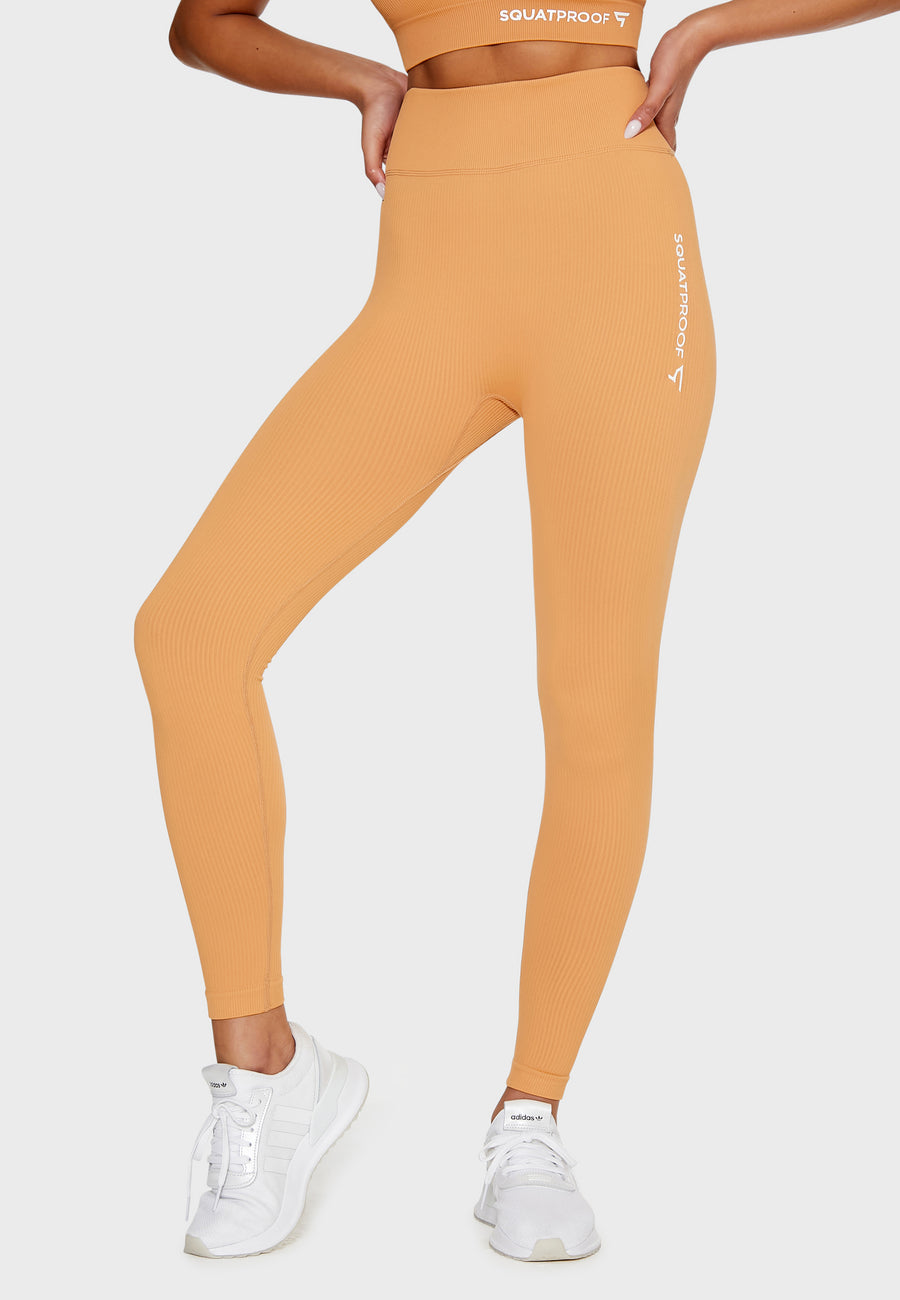 Leggings Ardour+ Geribbelde Naadloze Sportlegging