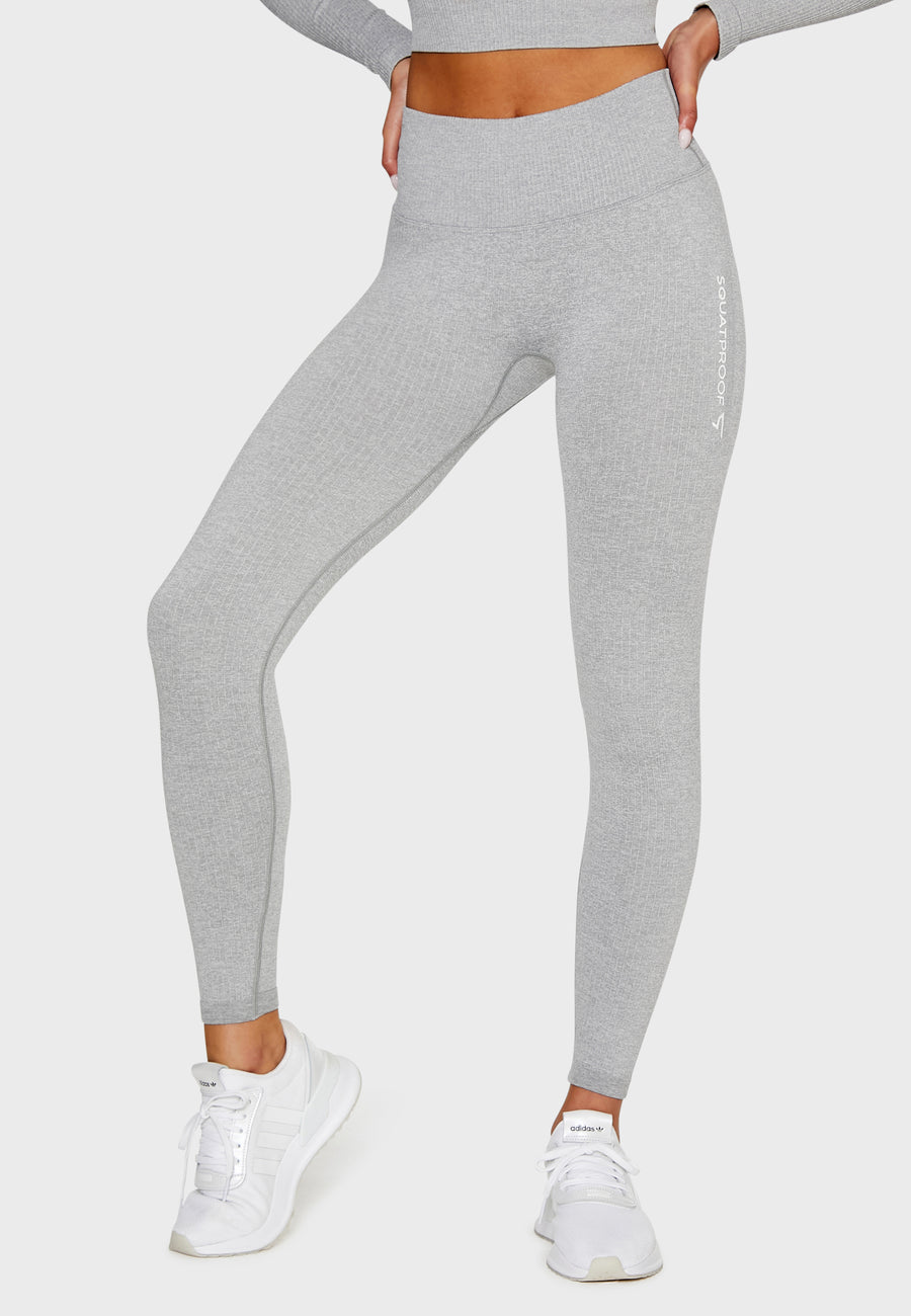 Leggings Joy+ Ribbed Seamless Sport Leggings - Squatproof