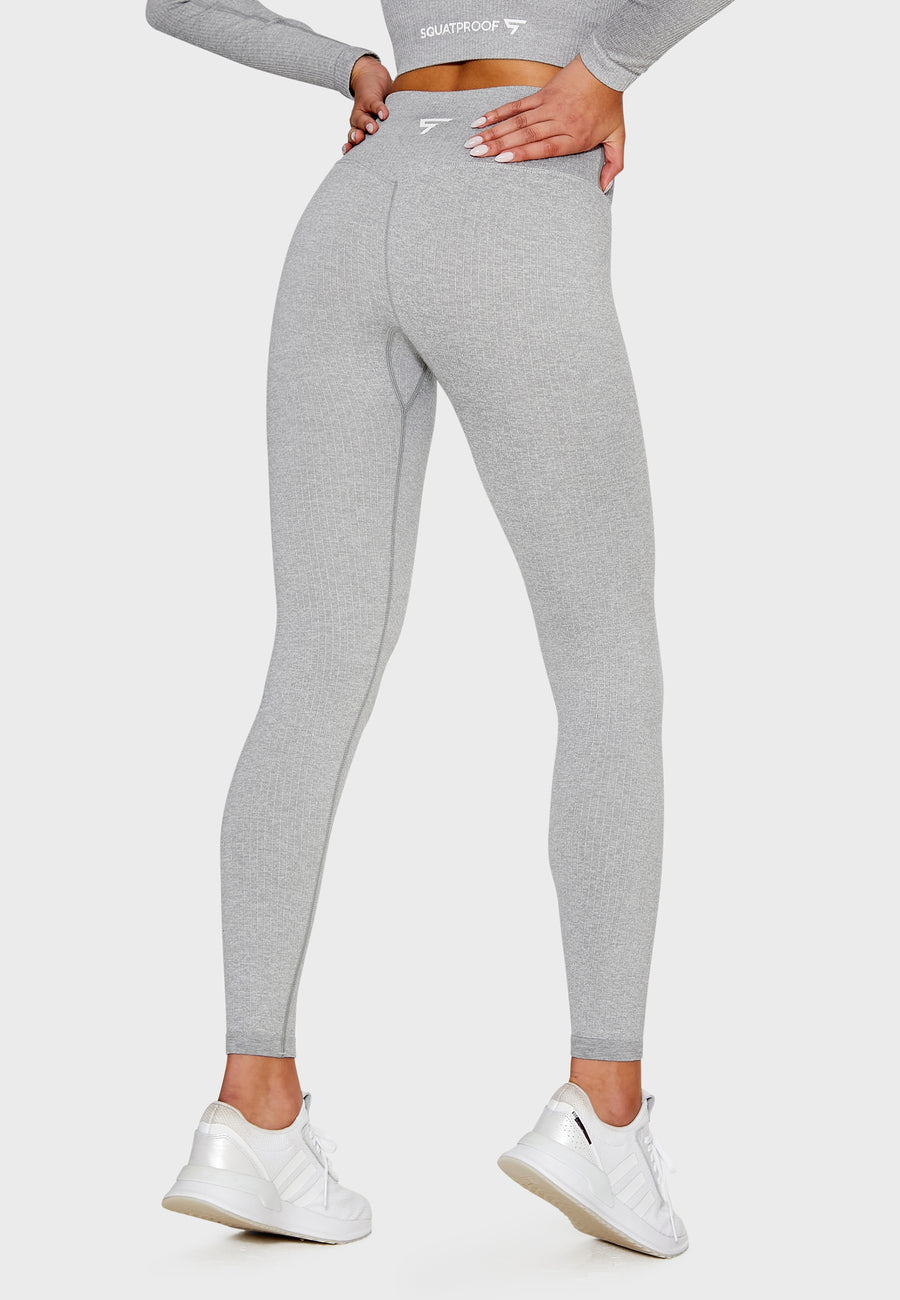 Leggings Joy+ Ribbed Seamless Sport Leggings - Squatproof