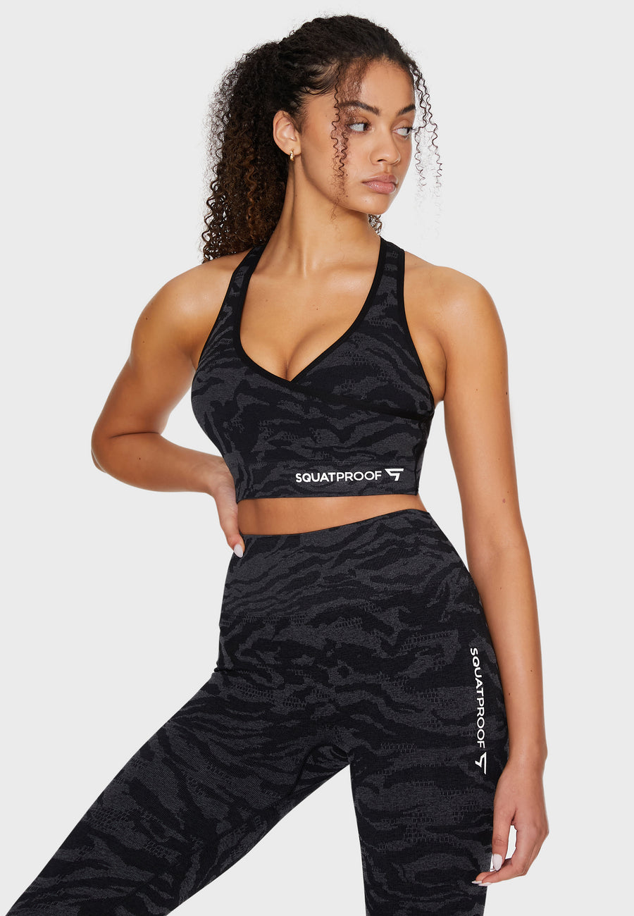 Nahtloser Sport-BH Top Roar+