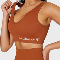 Top Ardour+ Ribbed Sports Bra - Squatproof