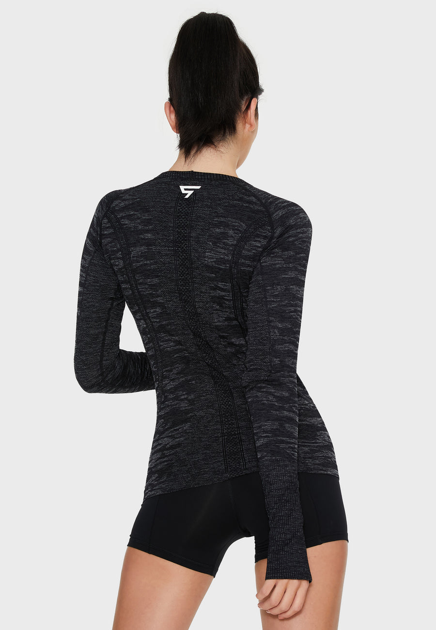 Long Sleeve Force+ Long Sleeve Sport Top - Squatproof