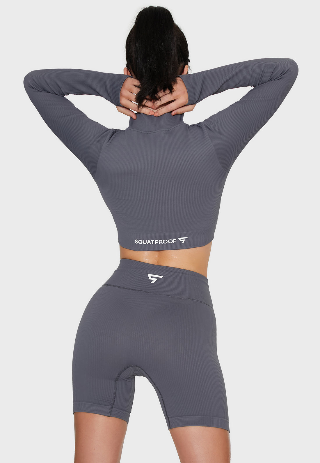 Long Sleeve Zest+ Seamless Cropped Long Sleeve Sport Top