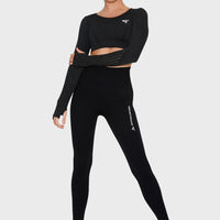 Long Sleeve Decisive+ Seamless Long Sleeve Sport Top - Squatproof