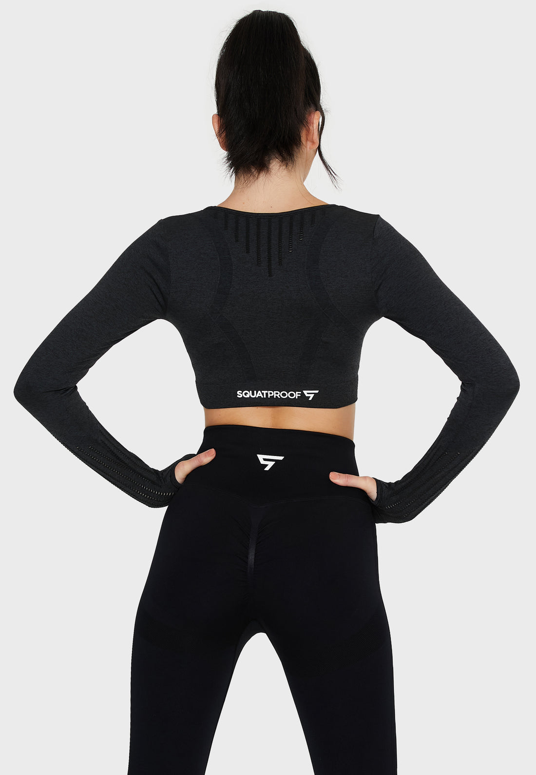 Long Sleeve Decisive+ Seamless Long Sleeve Sport Top - Squatproof