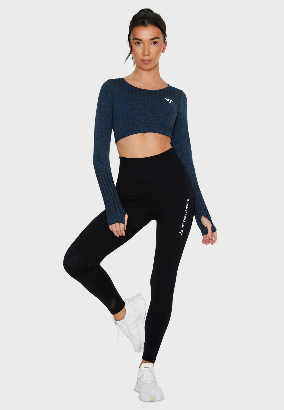 Long Sleeve Decisive+ Seamless Long Sleeve Sport Top - Squatproof