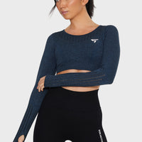 Long Sleeve Decisive+ Seamless Long Sleeve Sport Top - Squatproof