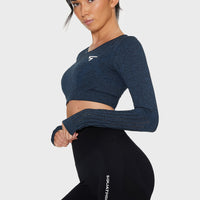 Long Sleeve Decisive+ Seamless Long Sleeve Sport Top - Squatproof