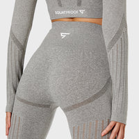 Long Sleeve Decisive+ Seamless Long Sleeve Sport Top - Squatproof