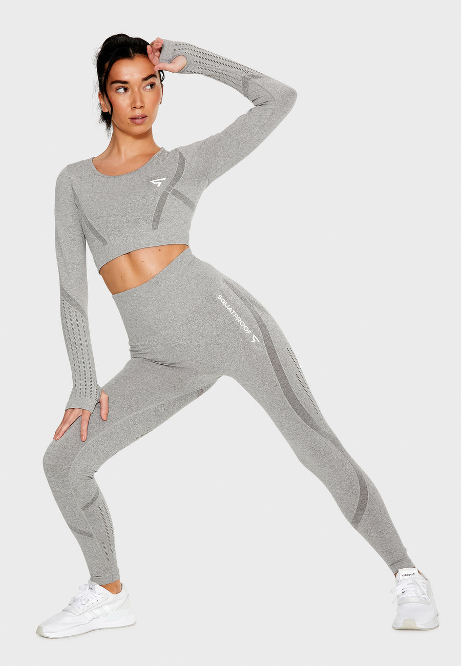 Leggings Decisive+ Seamless High Waisted Sport Leggings - Squatproof