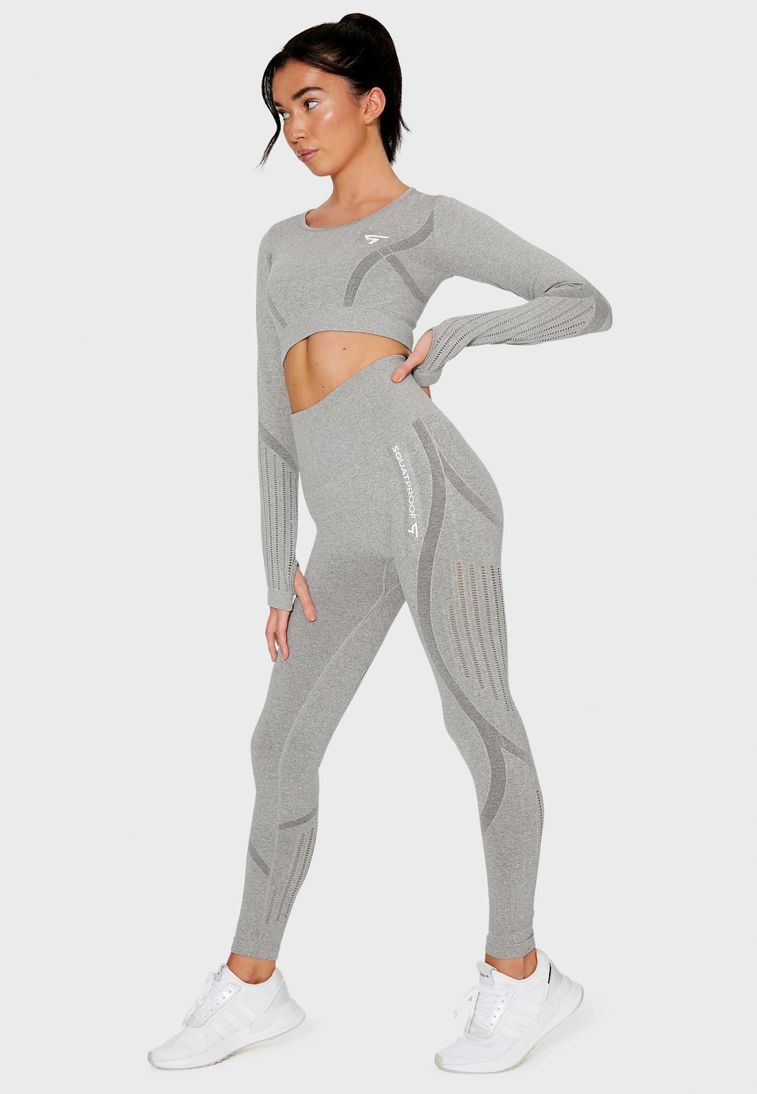 Leggings Decisive+ Seamless High Waisted Sport Leggings - Squatproof