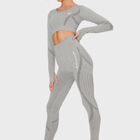 Leggings Decisive+ Seamless High Waisted Sport Leggings - Squatproof