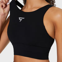 Top Senses+ High Neck Sports Bra - Squatproof