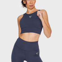 Top Senses+ High Neck Sports Bra - Squatproof