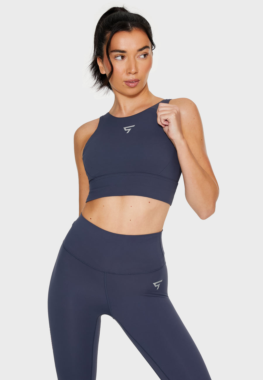 Top Senses+ High Neck Sports Bra - Squatproof