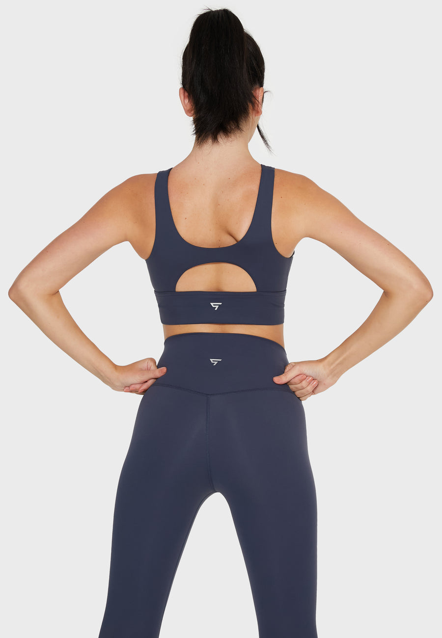 Top Senses+ High Neck Sports Bra - Squatproof