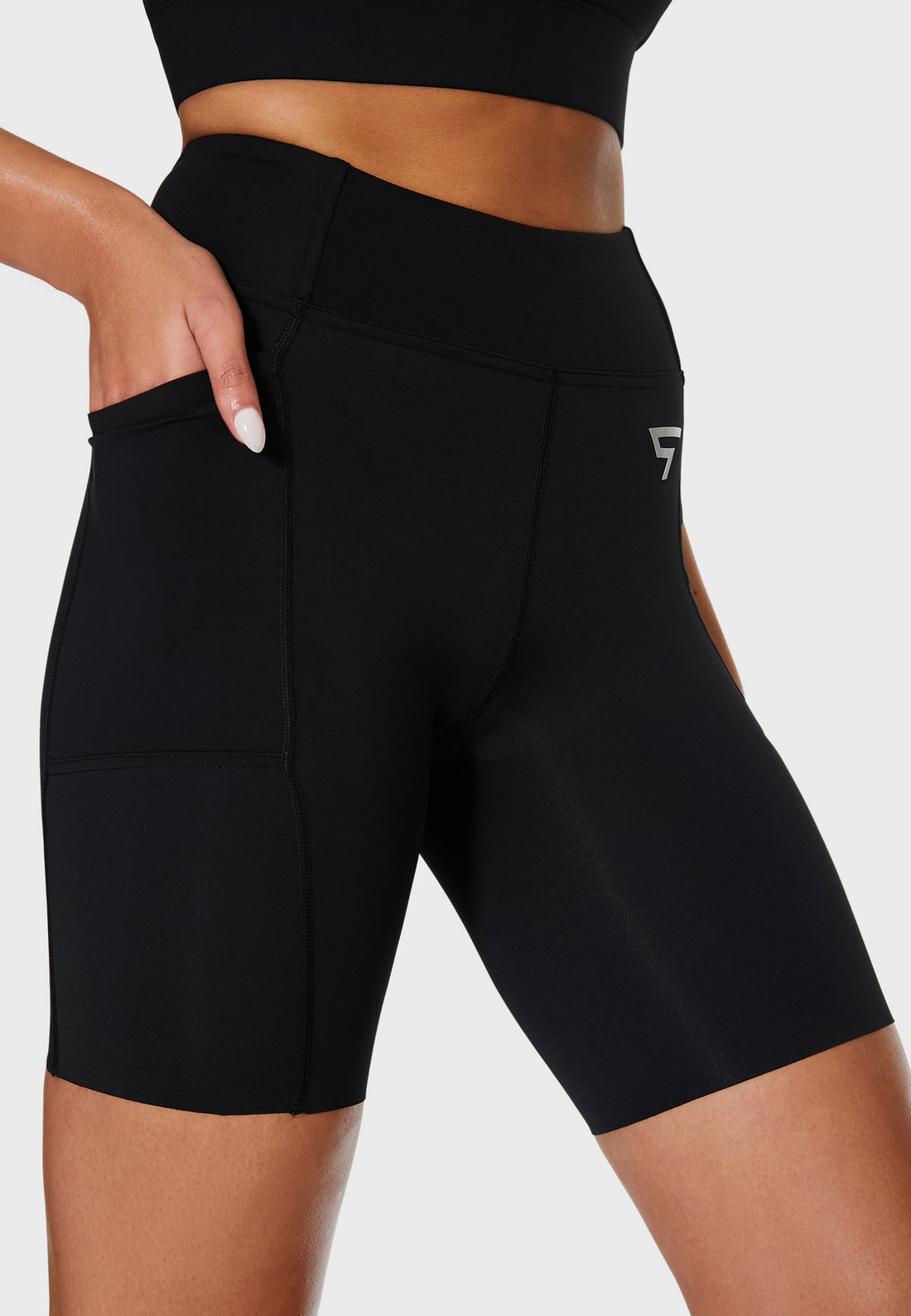 Shorts Senses+ Side Pocket Biker Shorts - Squatproof