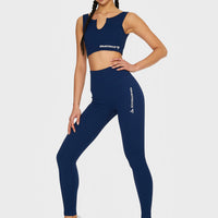 Leggings Ardour+ Gerippte nahtlose Sportleggings