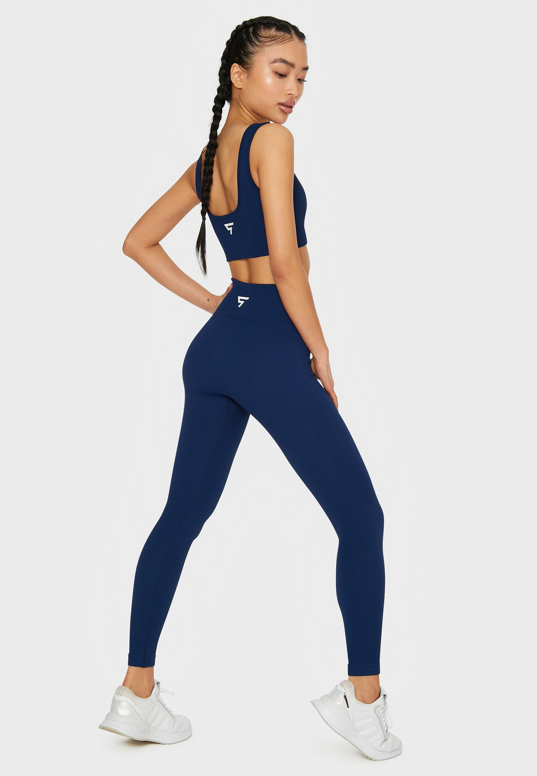 Leggings Ardour+ Geribbelde Naadloze Sportlegging