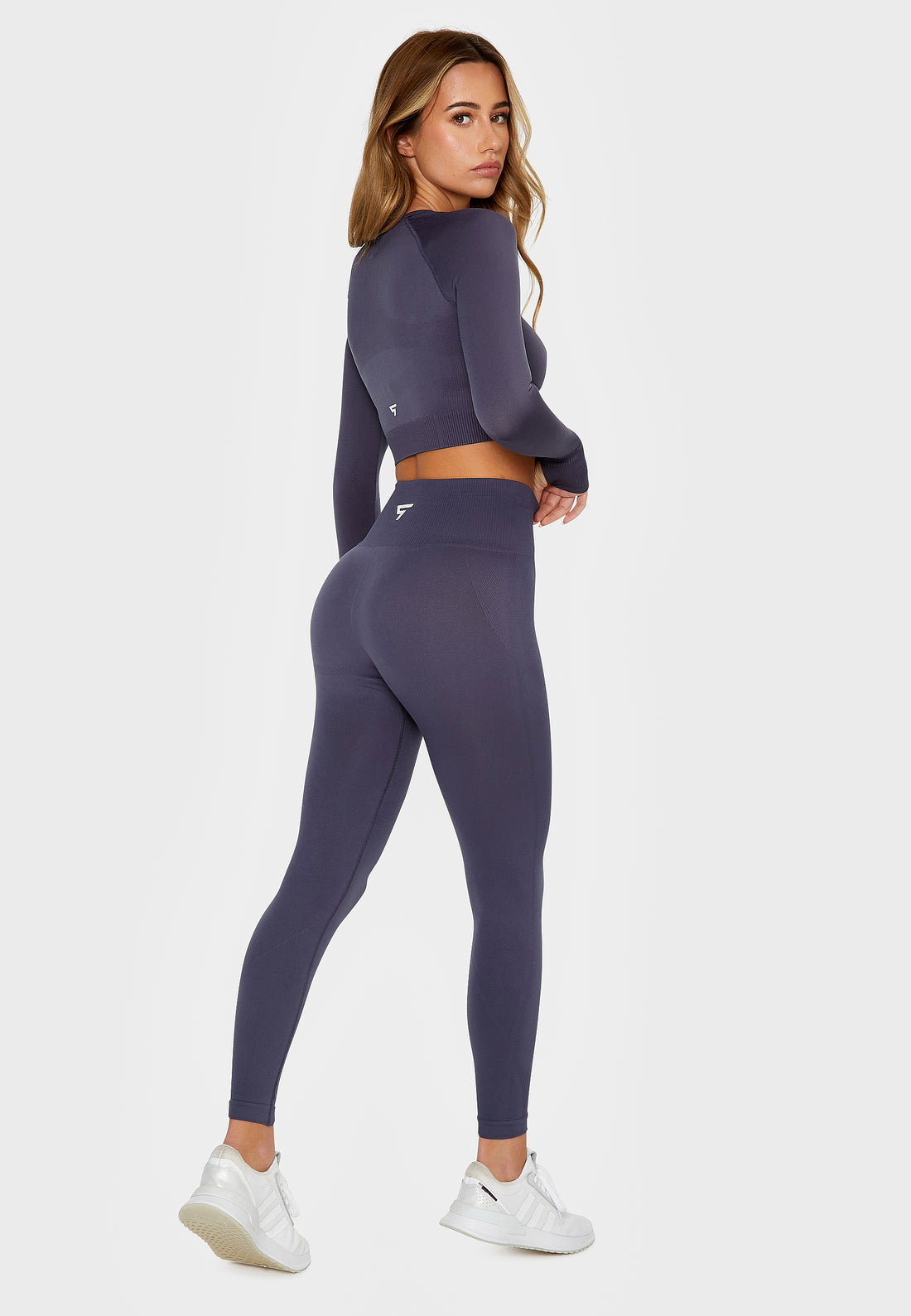 Long Sleeve Dynamic+ Seamless Cropped Long Sleeve Sport Top - Squatproof