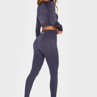 Long Sleeve Dynamic+ Seamless Cropped Long Sleeve Sport Top - Squatproof