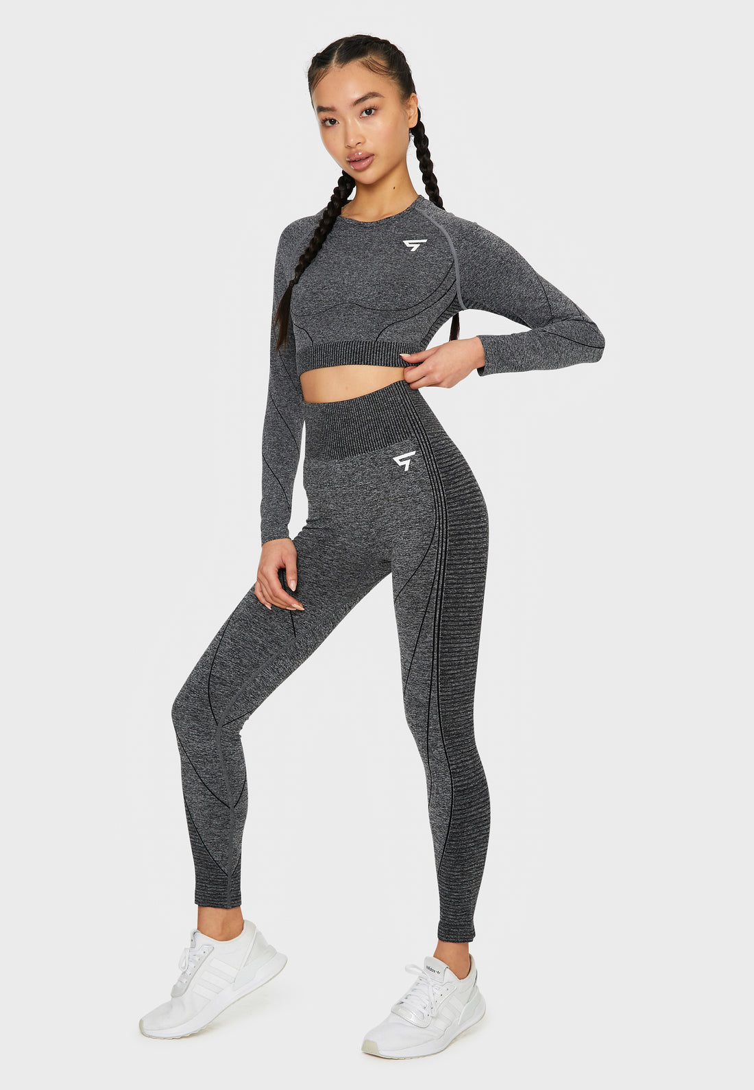 Leggings Goal+ Seamless High Waisted Sport Leggings - Squatproof