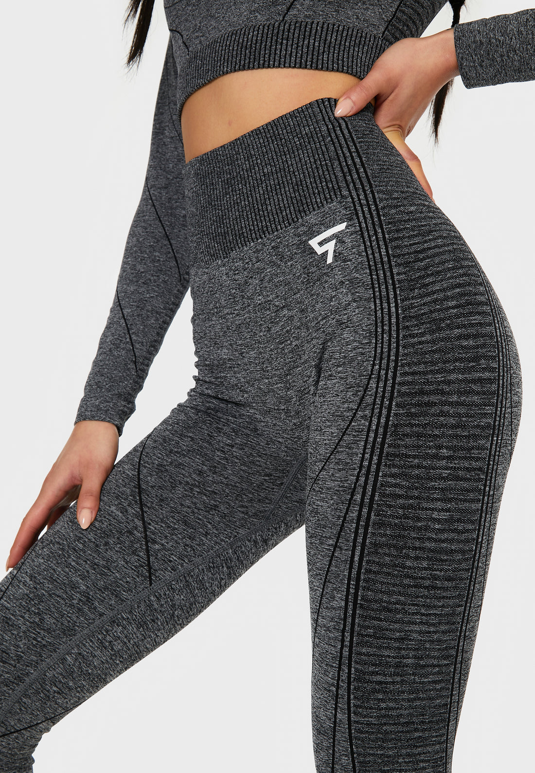 Leggings Goal+ Seamless High Waisted Sport Leggings - Squatproof