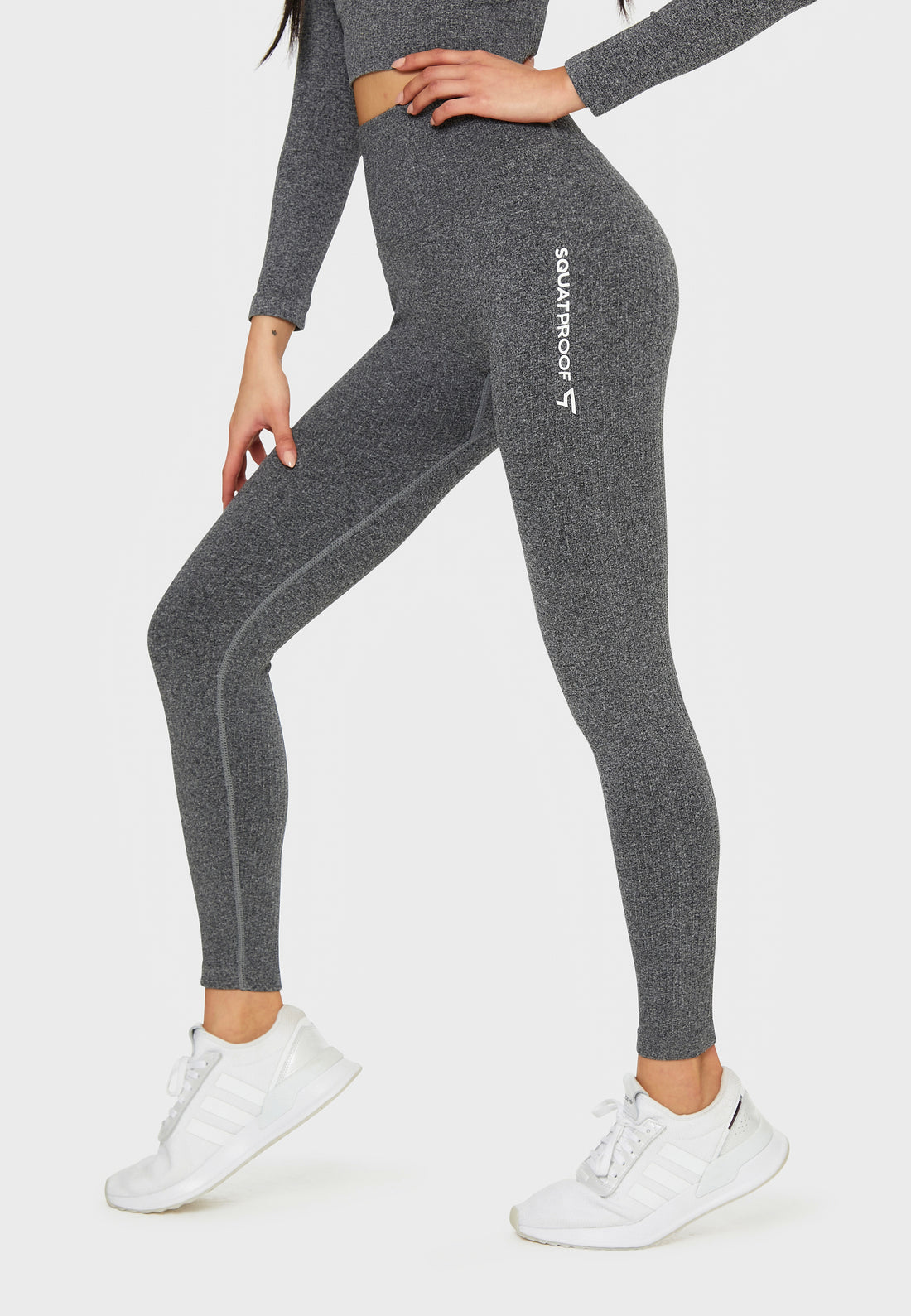 Leggings Joy+ Ribbed Seamless Sport Leggings - Squatproof