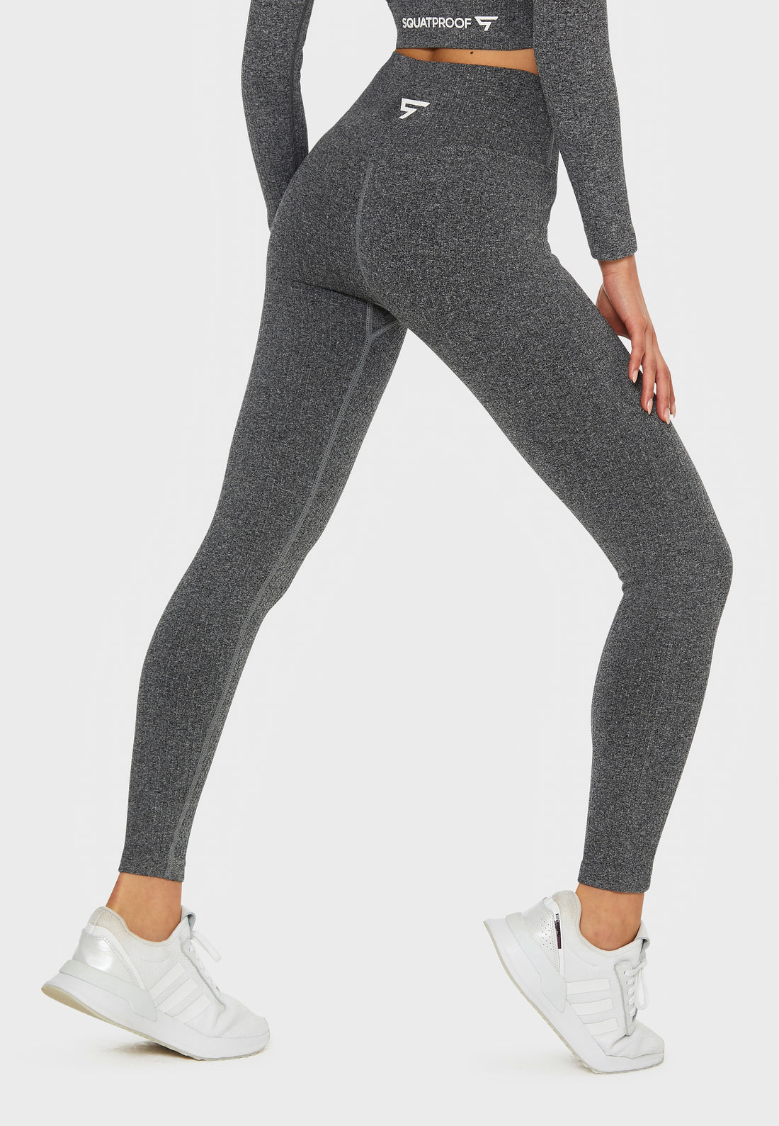 Leggings Joy+ Ribbed Seamless Sport Leggings - Squatproof