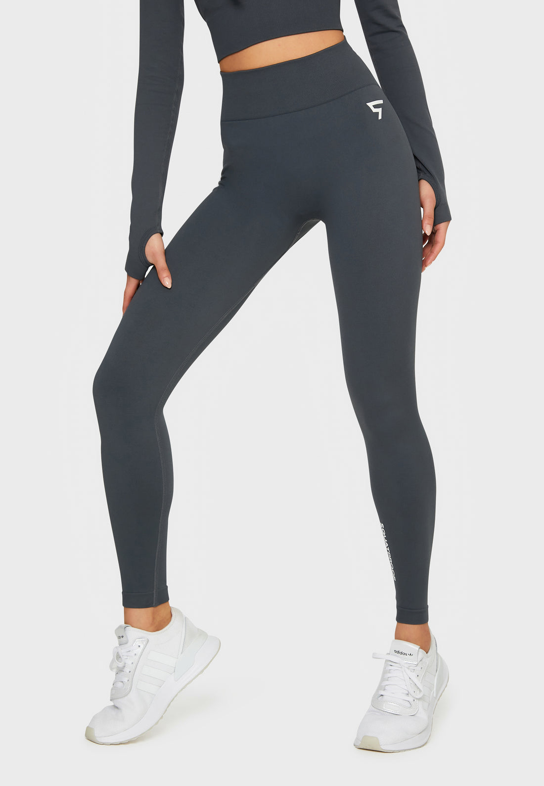 Leggings Press+ Nahtlose Sport-Leggings mit hoher Taille