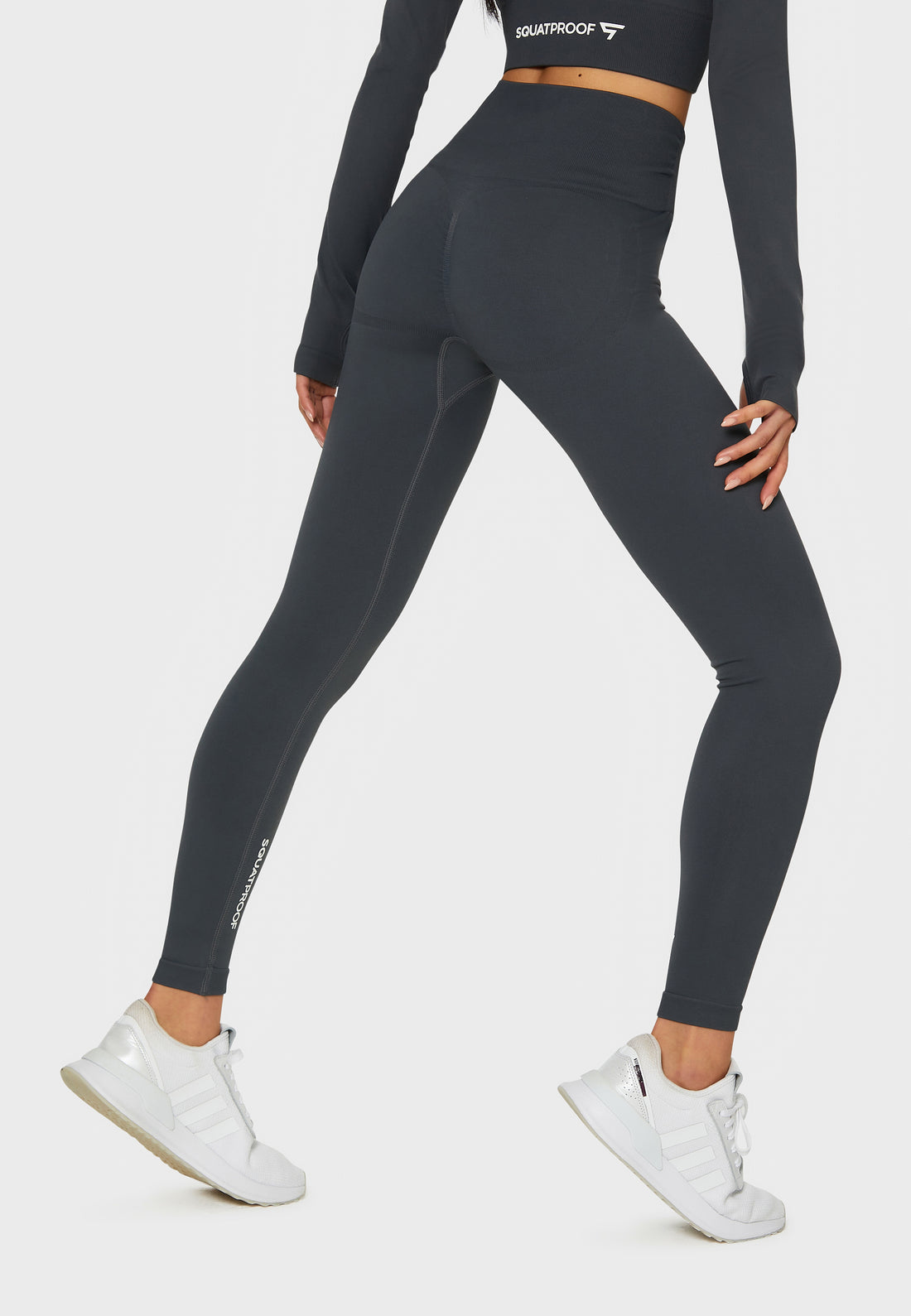 Leggings Press+ Nahtlose Sport-Leggings mit hoher Taille