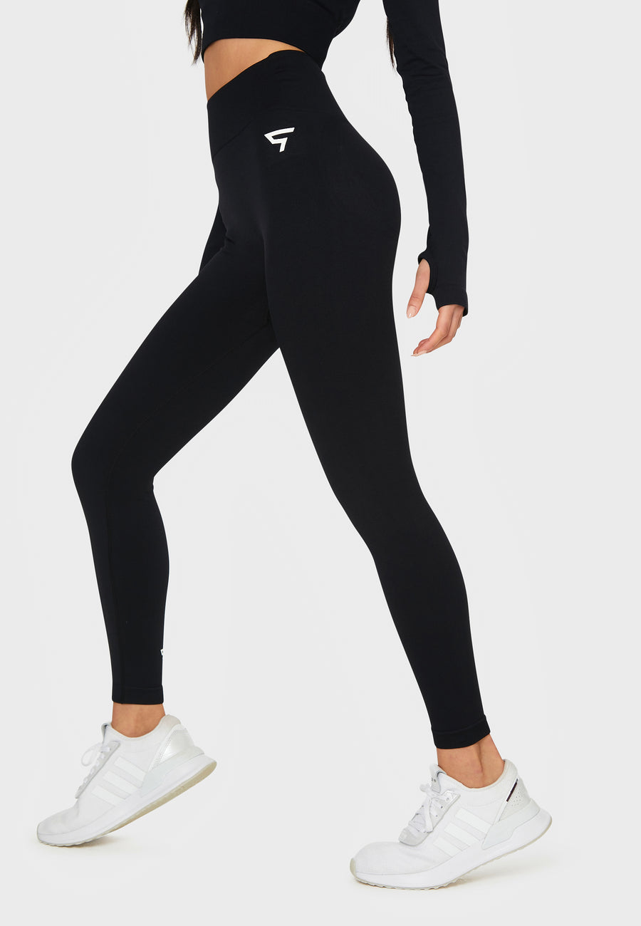 Leggings Press+ Nahtlose Sport-Leggings mit hoher Taille