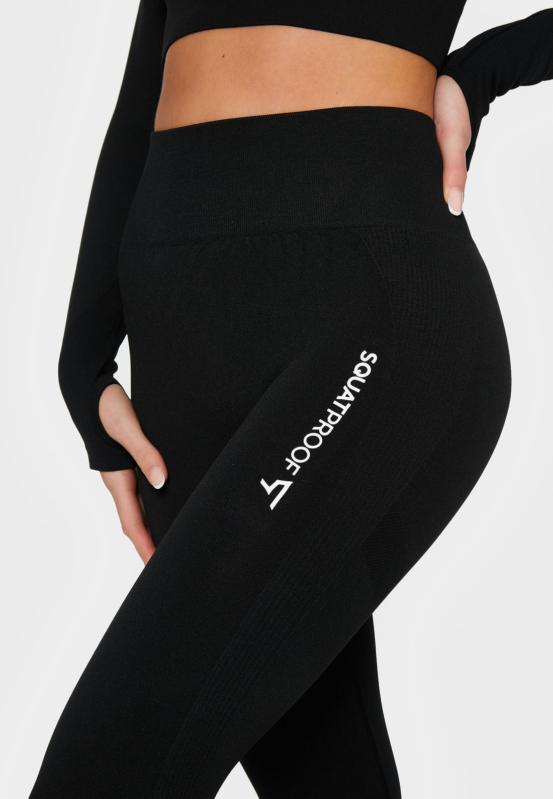 Leggings Pull+ Seamless High Waisted Sport Leggings - Squatproof