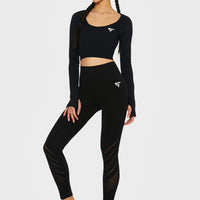 Leggings Runner+ Nahtlose Sport-Leggings mit hoher Taille