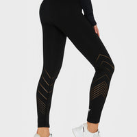 Leggings Runner+ Nahtlose Sport-Leggings mit hoher Taille