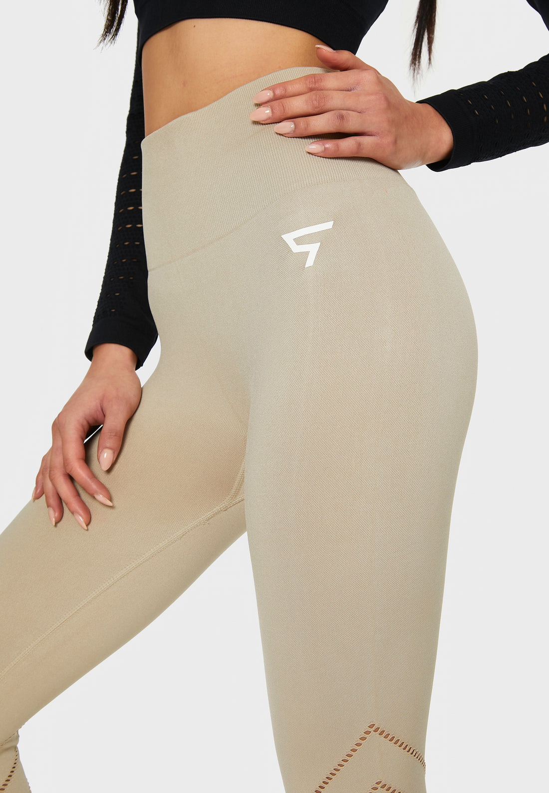 Leggings Runner+ Nahtlose Sport-Leggings mit hoher Taille