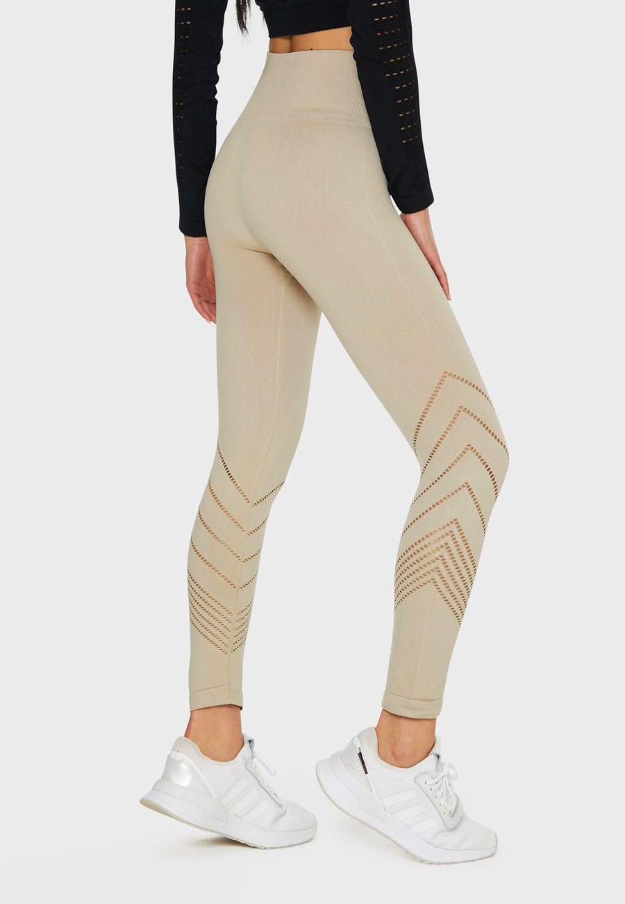 Leggings Runner+ Nahtlose Sport-Leggings mit hoher Taille