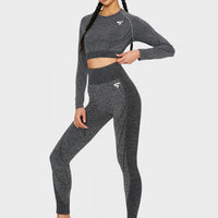 Lange mouw Goal+ Naadloze Cropped Lange Mouw Sport Top