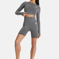 Long Sleeve Action+ Seamless Long Sleeve Sport Top - Squatproof