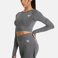 Long Sleeve Action+ Seamless Long Sleeve Sport Top - Squatproof